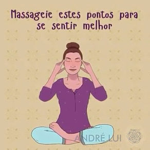 Massageie esses pontos para se sentir melhor