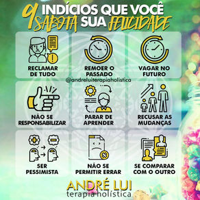 Você sabota sua felicidade?