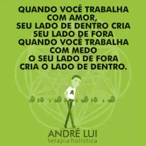 Trabalhe com o amor