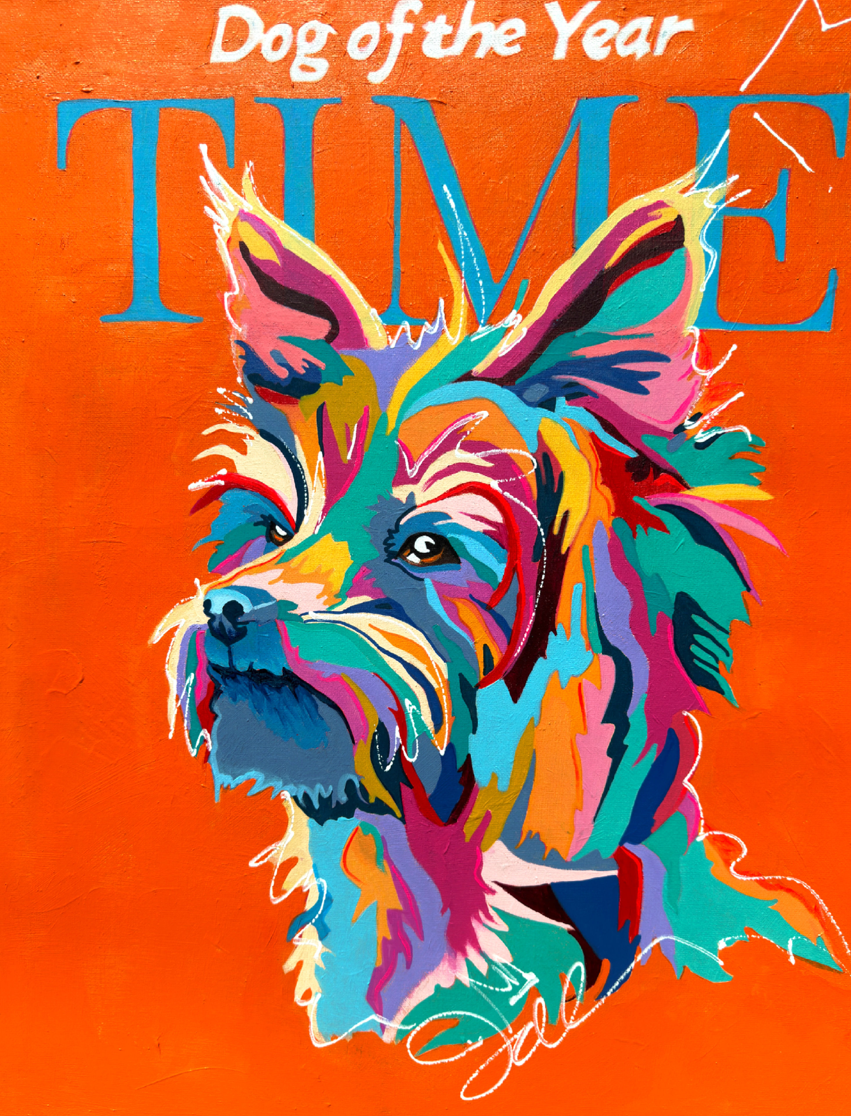 The Gentleman | Modern Pet Portrait