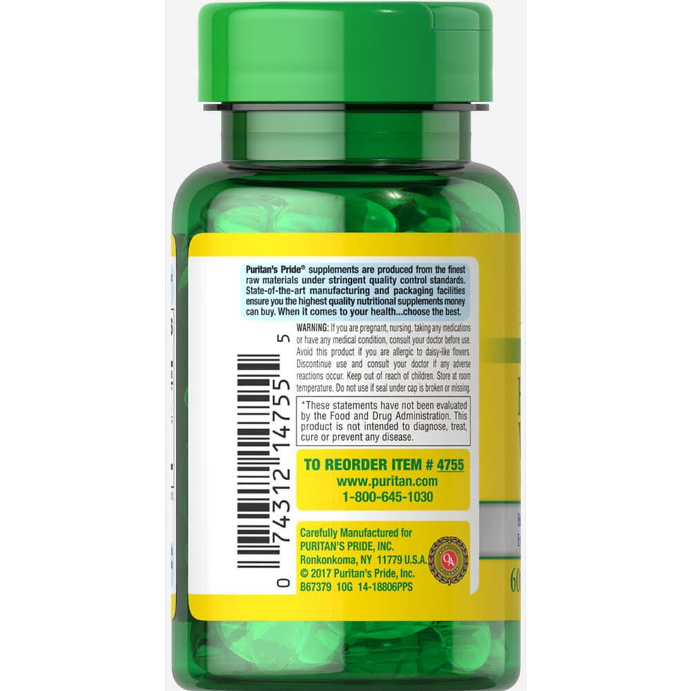 Thumbnail: Herbavision with Lutein and Bilberry 60 Softgels