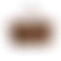 Braune Wildleder-Handtasche mit Henkeln und Reißverschluss, für den täglichen VOYAGE Gebrauch.