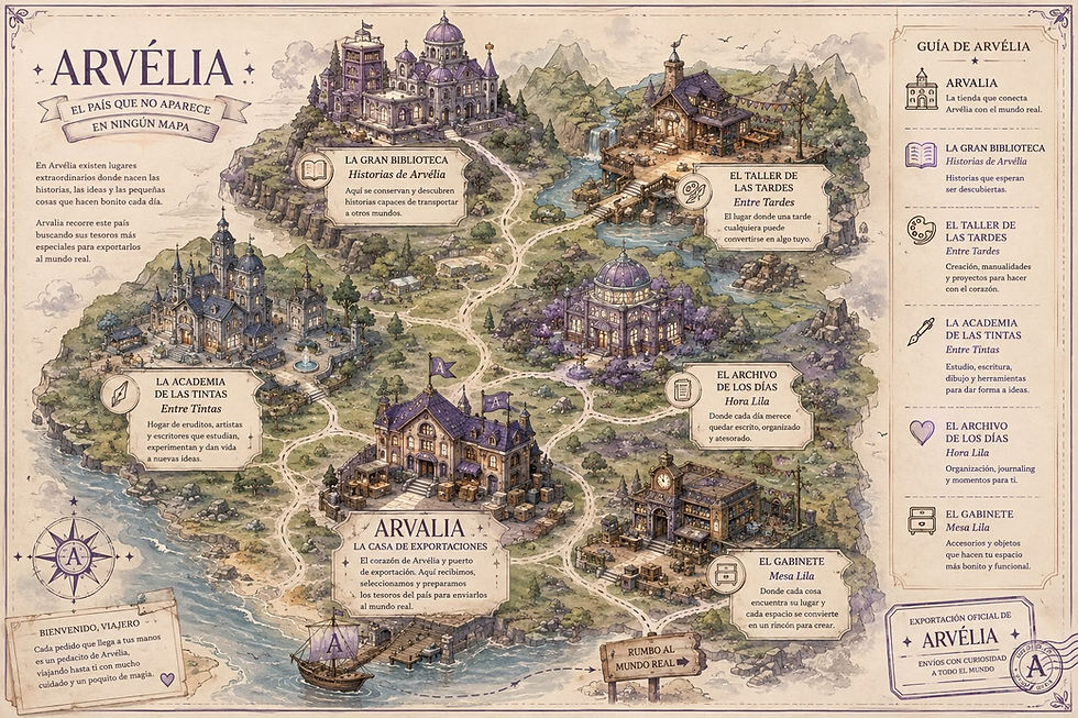 Mapa de Arvelia