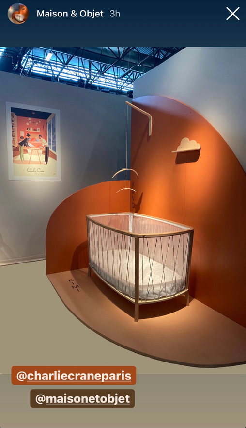Charlie Crane by Laetitia Simonin - maison & Objet 2021