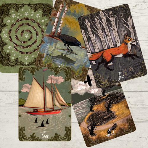 【Kickstarter発】The Oracle of Wanderings The Wandering Spirit Tarot Fast Flip Kickstarter - YouTube