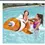 Thumbnail: Bestway® orange whale inflatable rider.