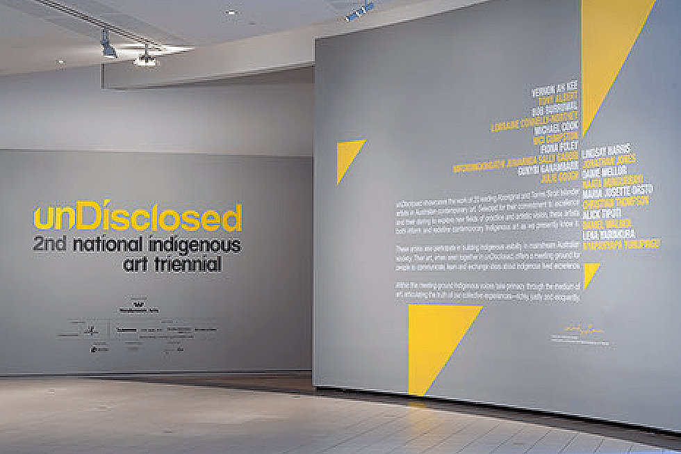 National Indigenous Art Triennial 2 - unDisclosed