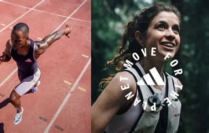 Adidas' Sustainability Campaign "Move For The Planet" aims to protect the environmental. This campaign persuades people to turn their movement into big impact so better life can be built (mediaupdate.co.za) 