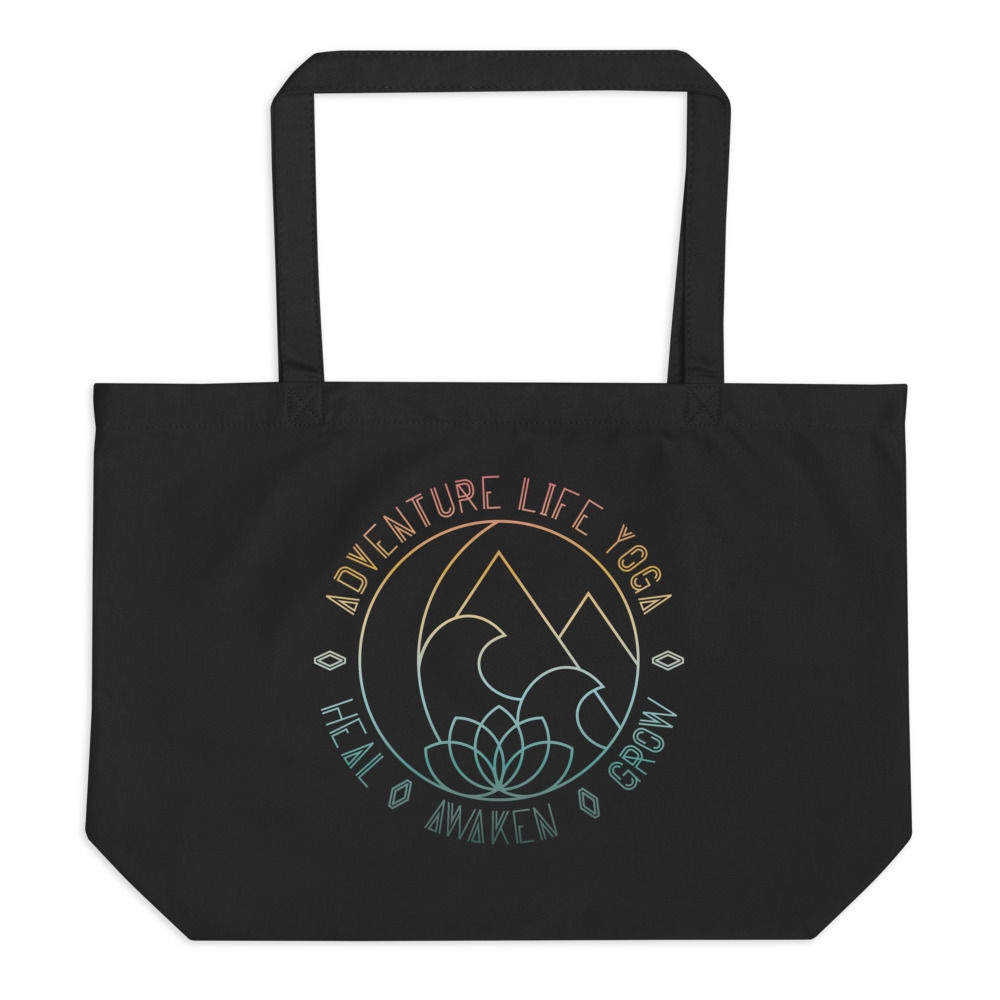 ALY Logo Large organic tote bag