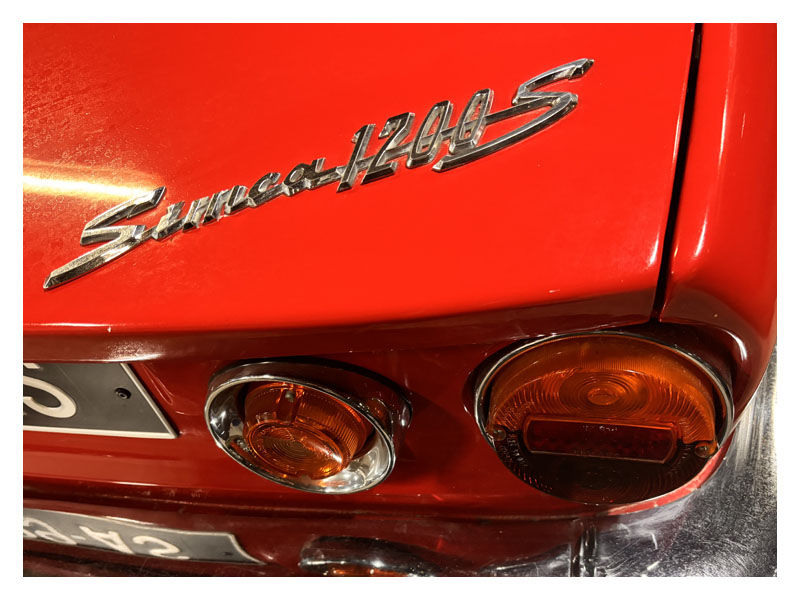 Simca 1200S coupé Bertone