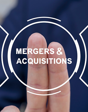Mergers and acquisitions business concept. Merger and Acquisition Corporate Cooperation Co
