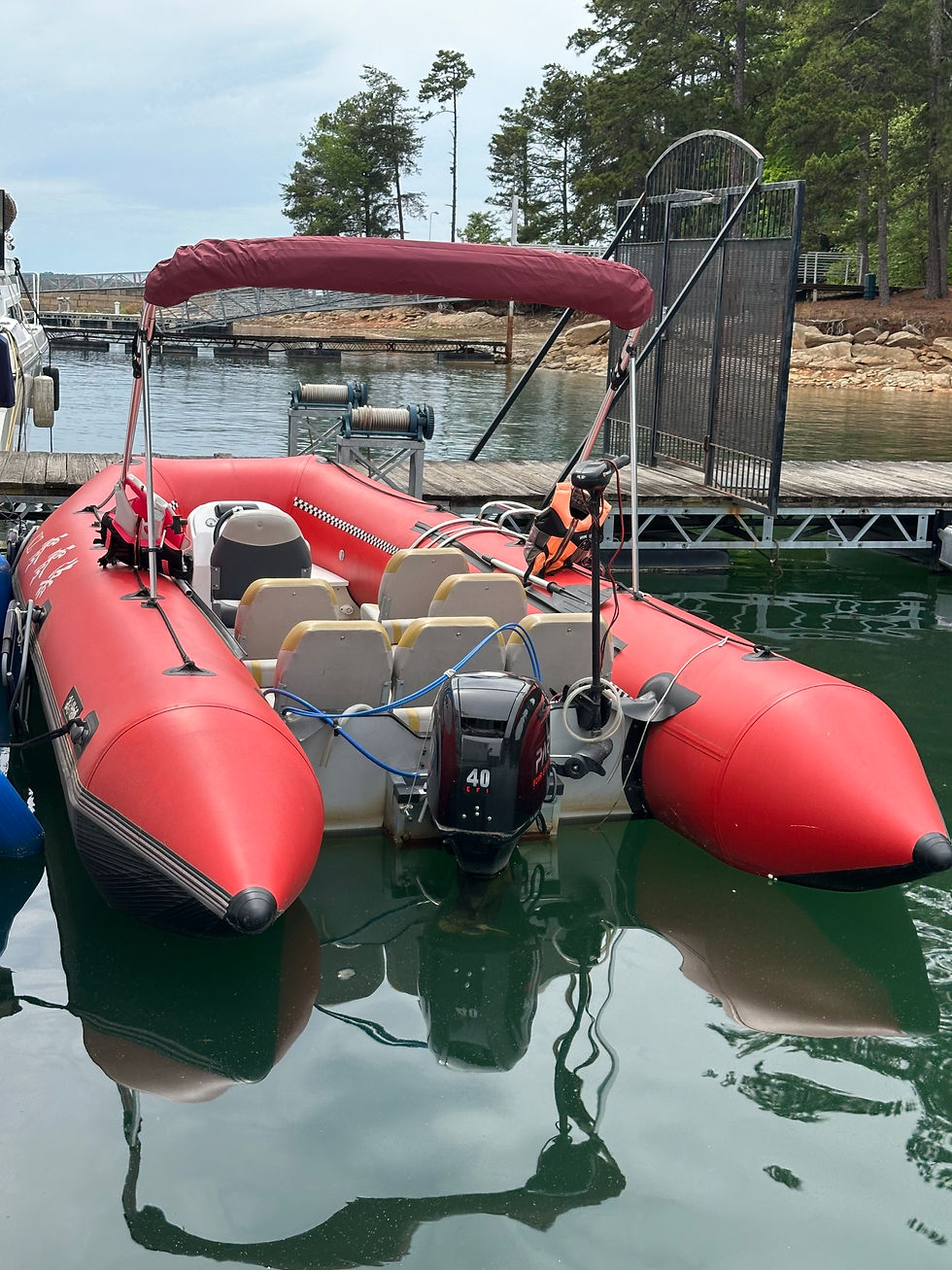 Thumbnail: 1996 Catamaran Cruiser 12x42 & 2024 Inflatable Boat