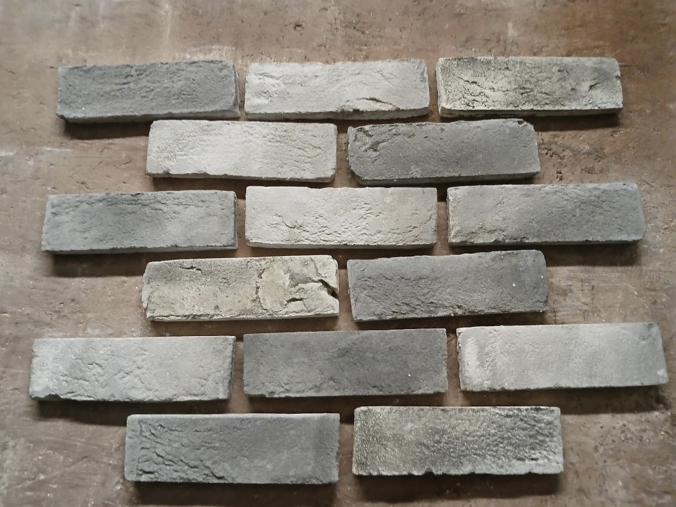 Shadow Grey Brick Slips Layout