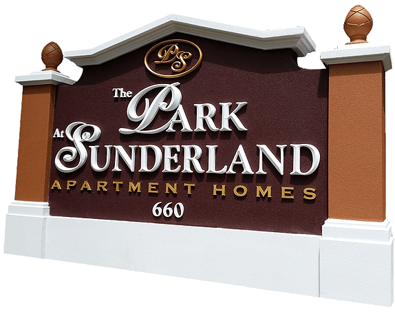 Monument Sign, Dimensional Letters