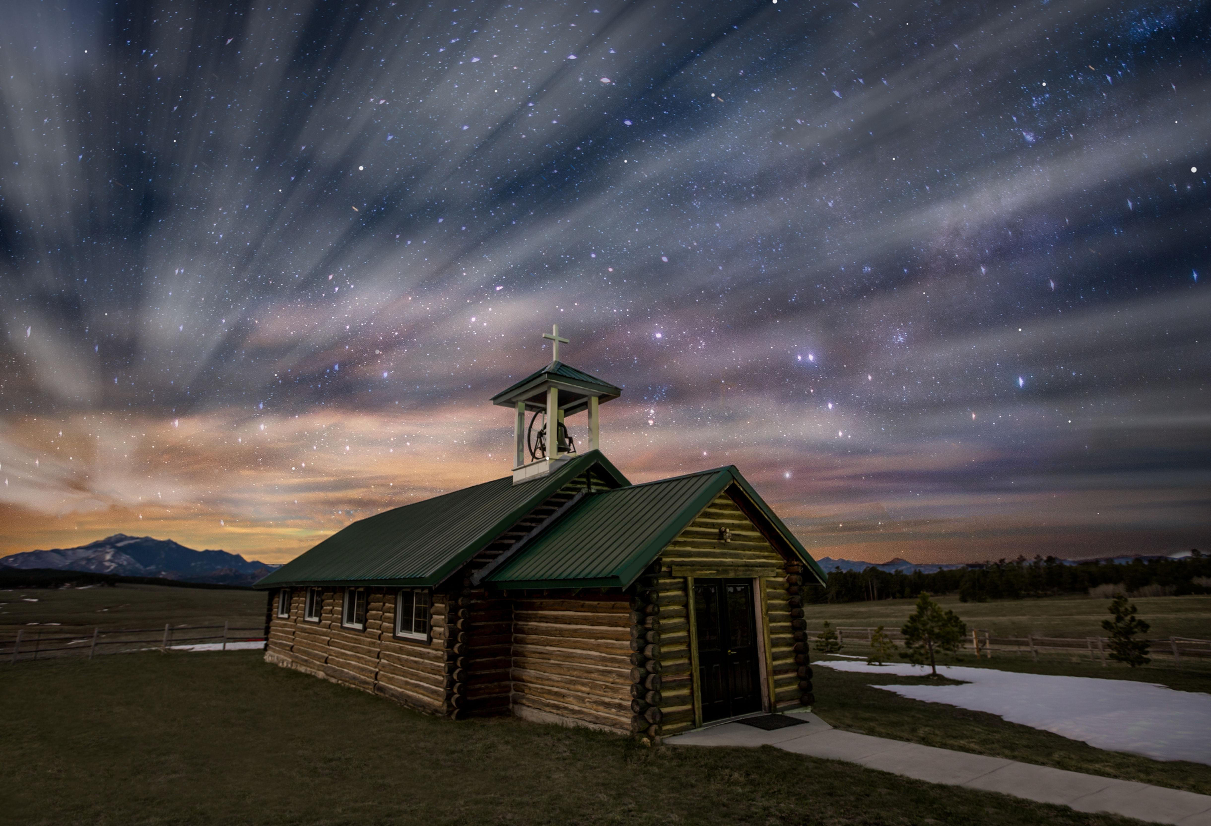 Esterbrook church, Wyoming