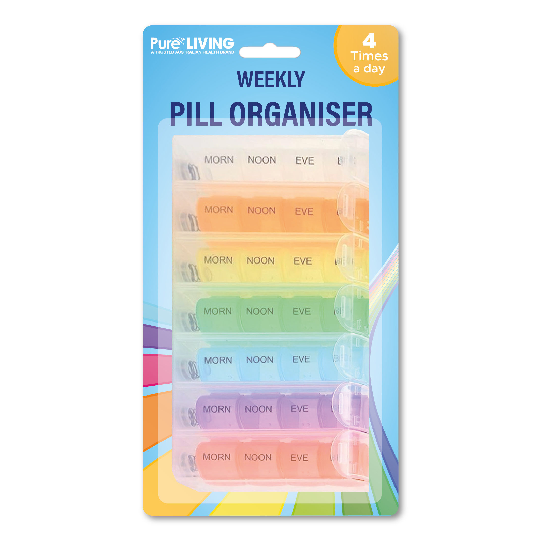 Weekly Pill Case (4 Times a day)