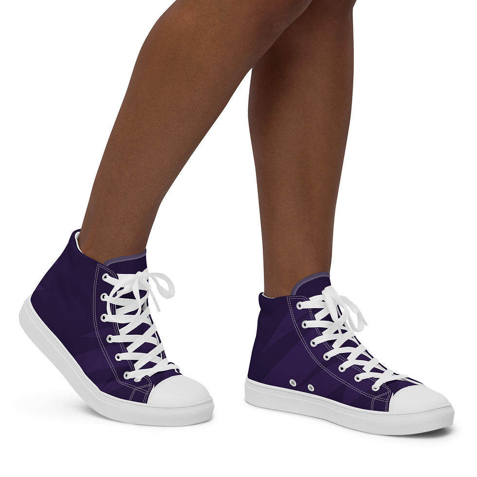 Thumbnail: Women’s high top canvas shoes