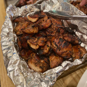 Grilled Chicken Thighs 