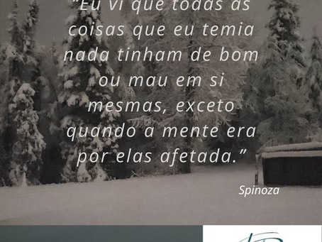O mundo é como eu sinto.