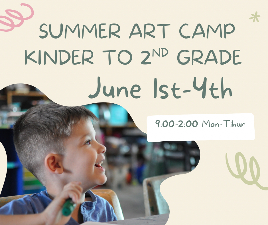 Summer Art Camp June 1st-4th 2026 | Little Leaf Art Studio