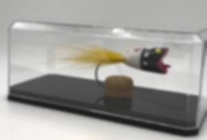 B&W McNally style 6/0 Balsa Popper Display
