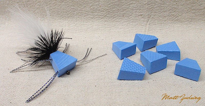 6 pack "Zudbubbler" Popper Bodies - Blue