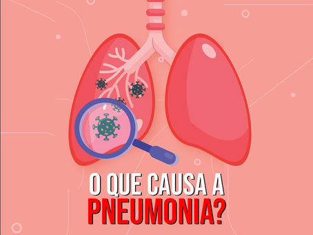 O que causa a pneumonia?