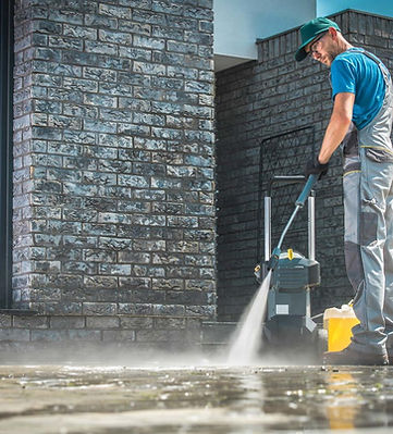 Pressure washing