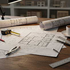 Firefly_Gemini Flash_image of close up construction drawings on a desk 484549.png