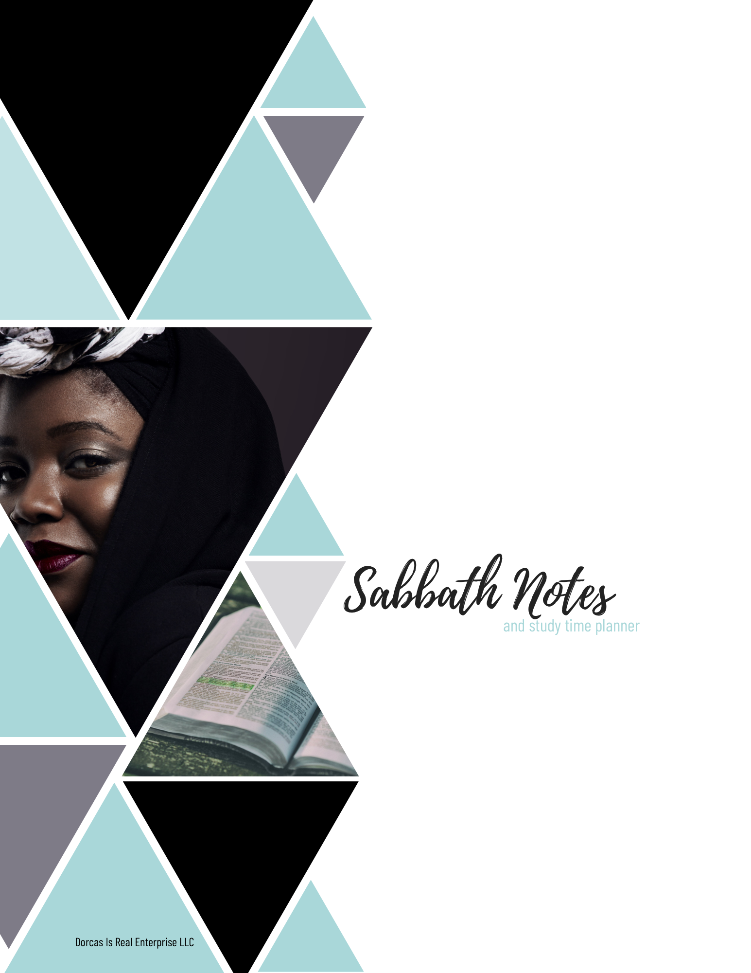 Bible Study Note Taker with Planner