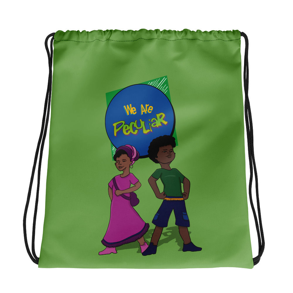 We Are Peculiar Drawstring bag