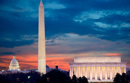 View of Washington, D.C. at night