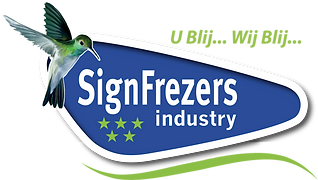 logo signfrezers de productie letter groothandel voor Nederland en Belgie