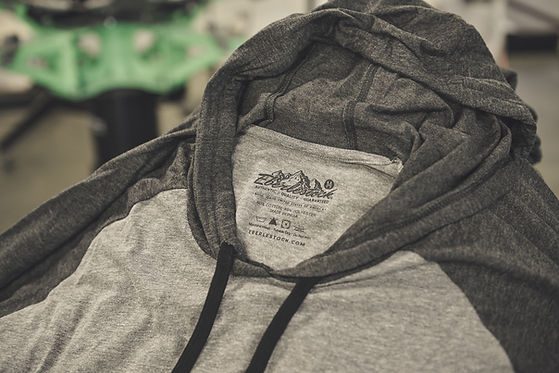 Size Tag Screen Printing Image