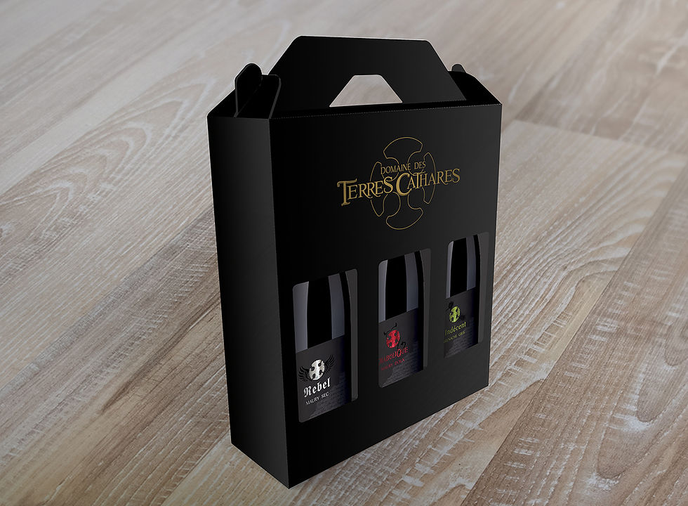Boîtes coffret bouteilles