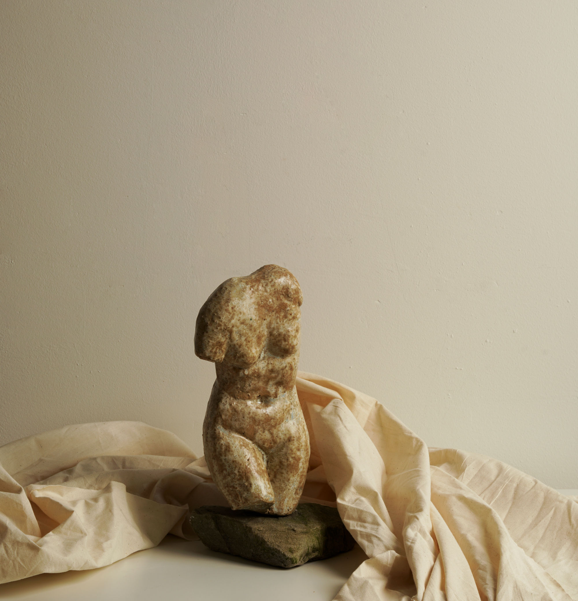 Female upper body sculpture