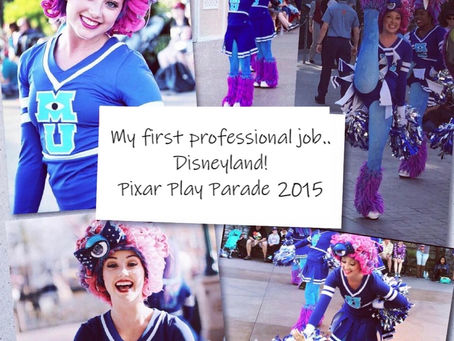 Taylor earns her ears at Disneyland!