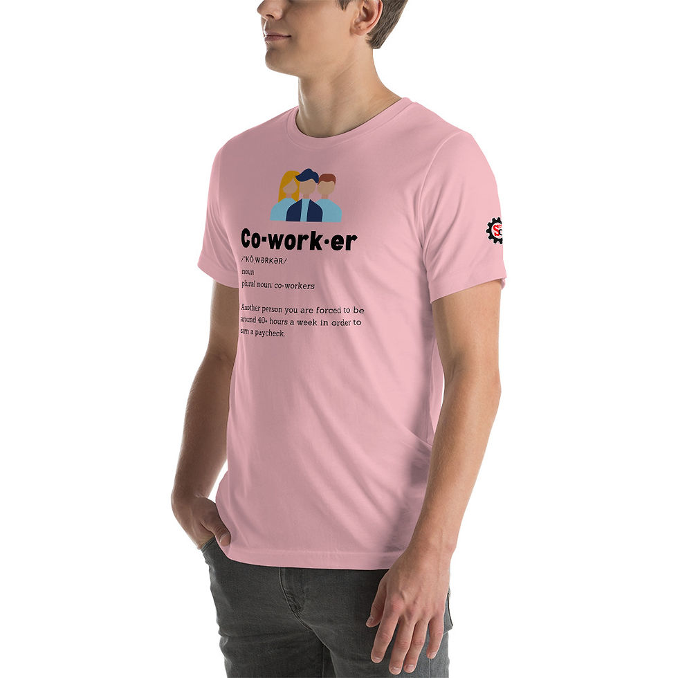 Thumbnail: "Coworker" - Light Unisex t-shirt