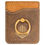 Thumbnail: Leatherette Phone Wallet with Ring