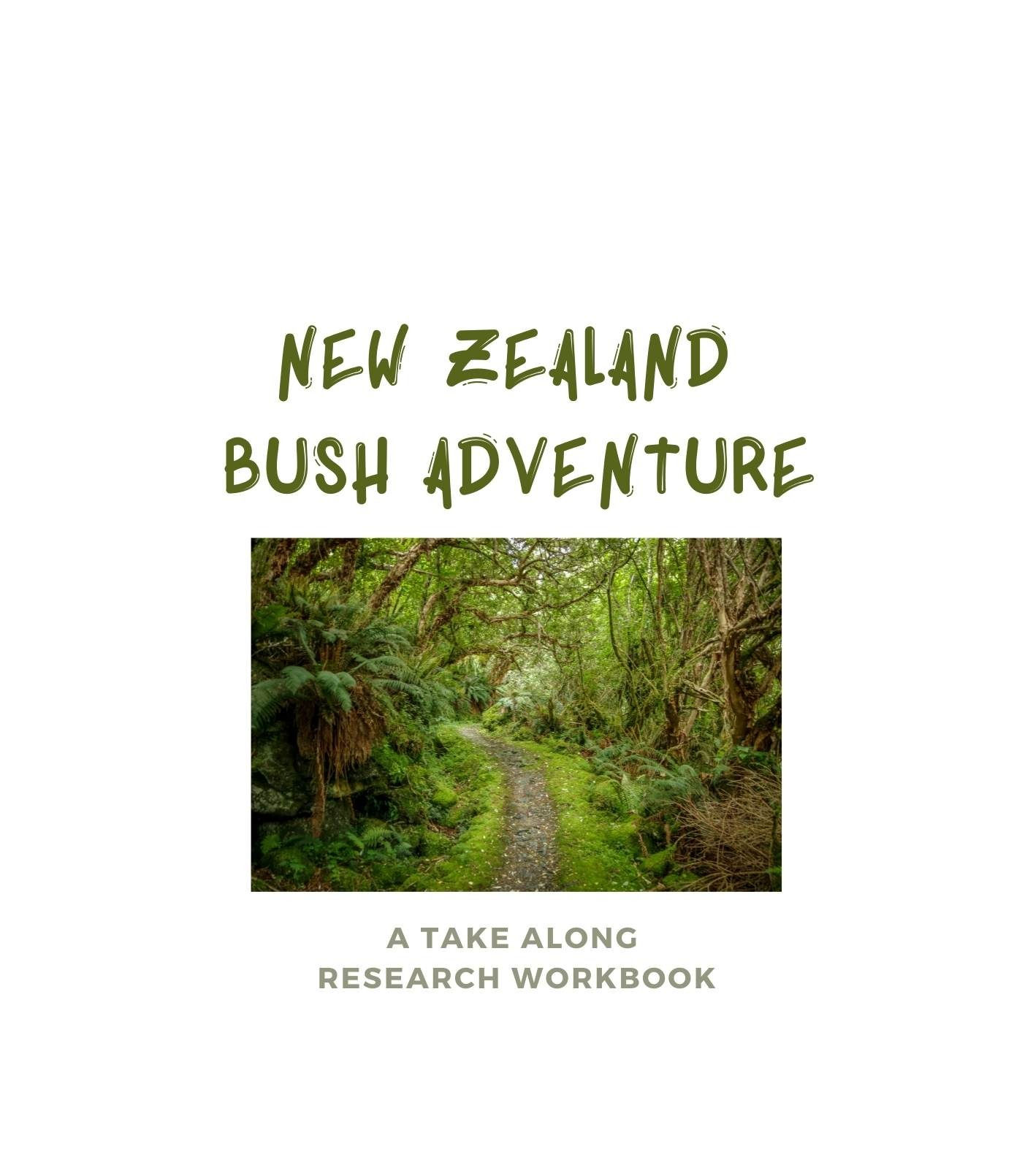 Bush Adventure - Take Along Research Book