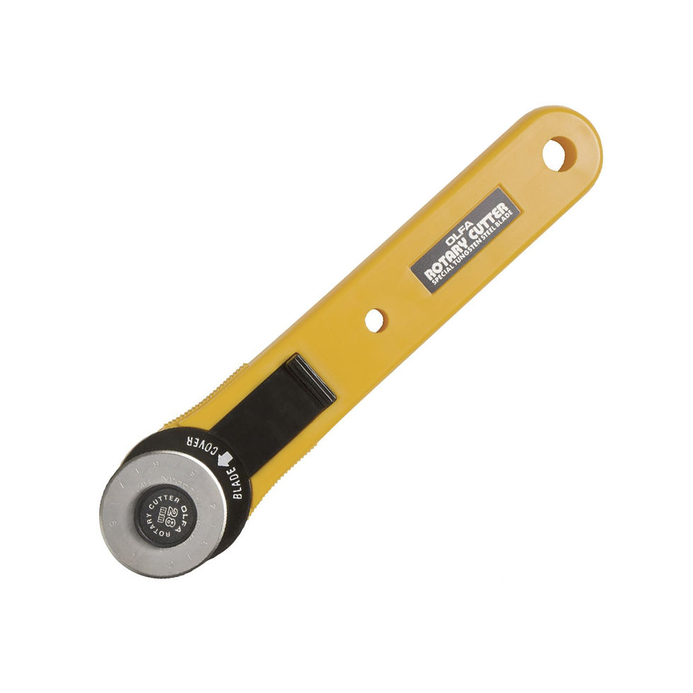 Olfa RTY-1/G 28mm Rotary Cutter With Blade.