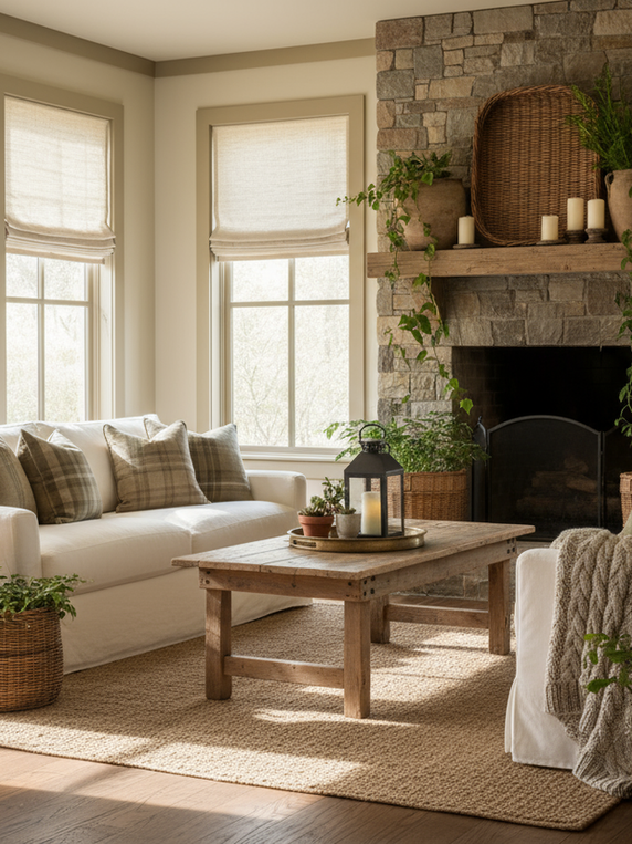 🪵 Rustic Cabin Decorating Ideas: Earthy Comfort for Every Season (with just a little Cabin Core charm)
