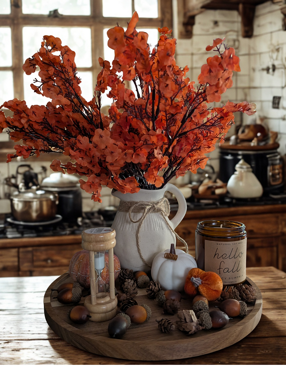 Still love it- One and half to 2 times taller than the vase-a little more but still has a spot.
