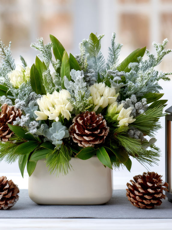Easy and Affordable Winter Decorating With Vases