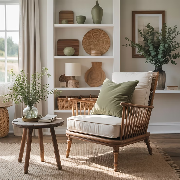 Perfect with the darker wood.