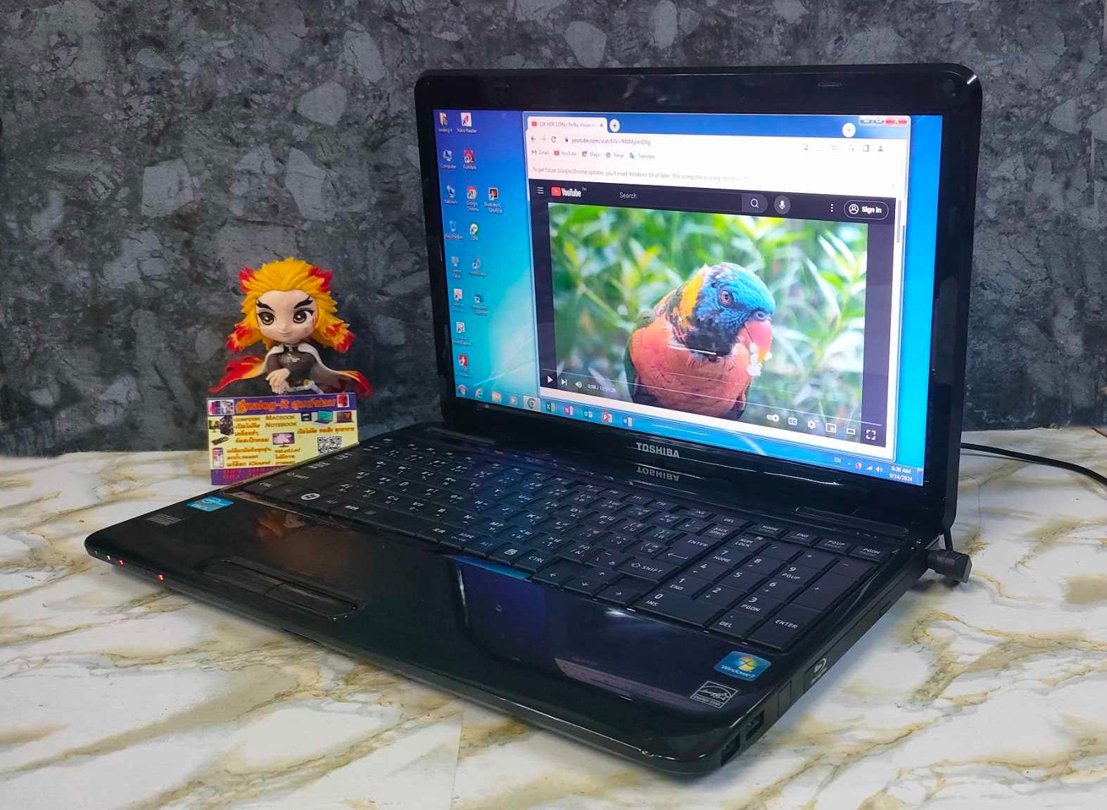 TOSHIBA Dynabook T351ใคร ชอบทนๆ จอใหญ่ เสียงดีๆ ปุ่มกดชัดๆ ถูกๆนี่เลย แบตเก็บไฟ 