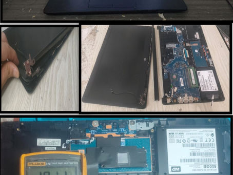 #ซ่อม notebook เปิดไม่ติดบานพับเสียซ่อม 1 ชั่วโมงเสร็จเลยรอรับได้