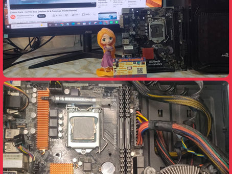 ซ่อมคอม บางรัก PC เปิดติดไม่ขึ้นภาพตรวจเช็คเมนบอร์ดเสีย  เช็คสด 1 ชมใทราบผล