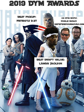 THE 2019 DYM AWARDS AND WILDCARD PLAYOFF MATCHUPS!!!!!!!!!!!!!!
