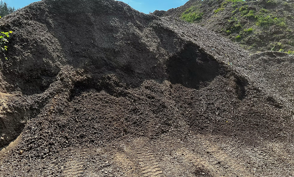 Fill dirt for grading and site preparation delivered in Olympia WA